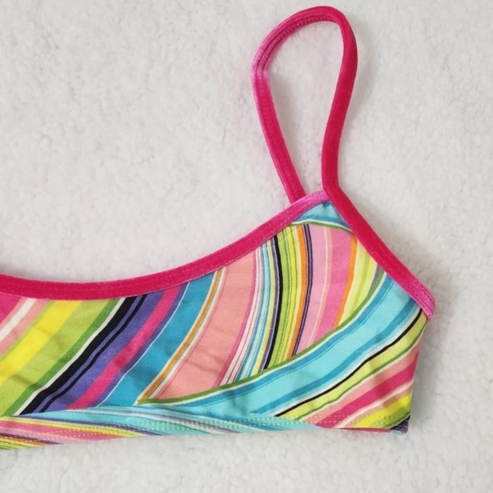 New!Frankie's Bikinis Dallas‎ Shine Bralette Bikini Top